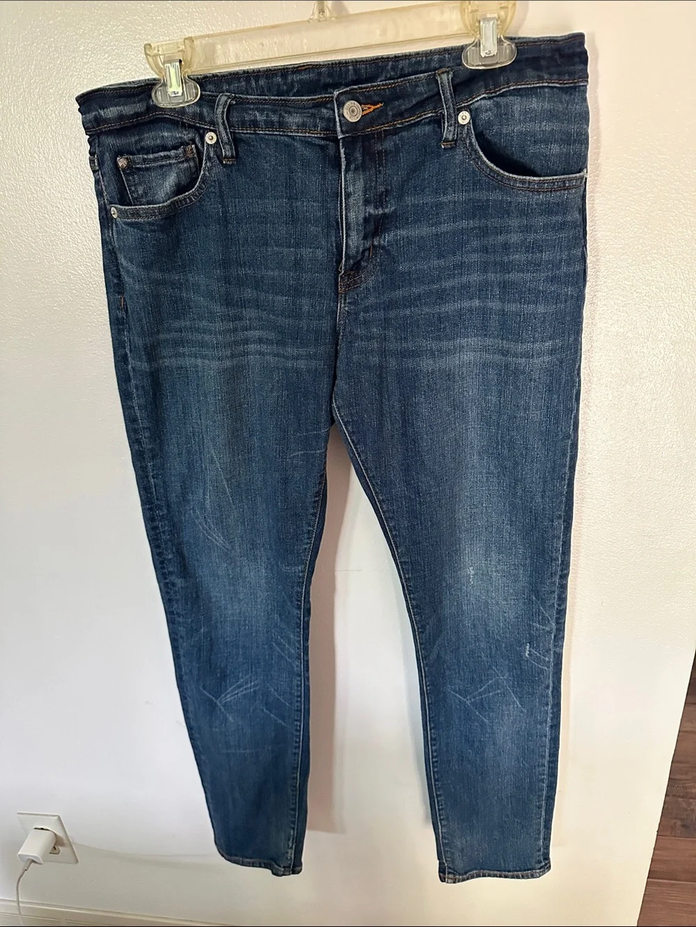 Denim and Supply Ralph Lauren Women's Skinny Jeans in Dark Blue Wash